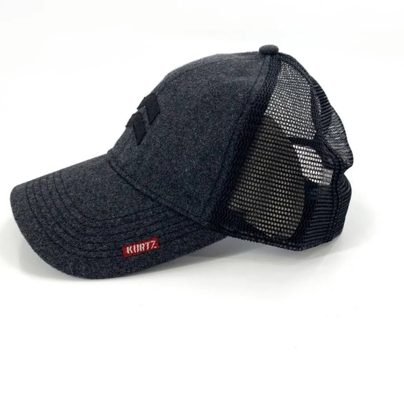 A. Kurtz "Charlie" Trucker Baseball Cap - Picture 2 of 16